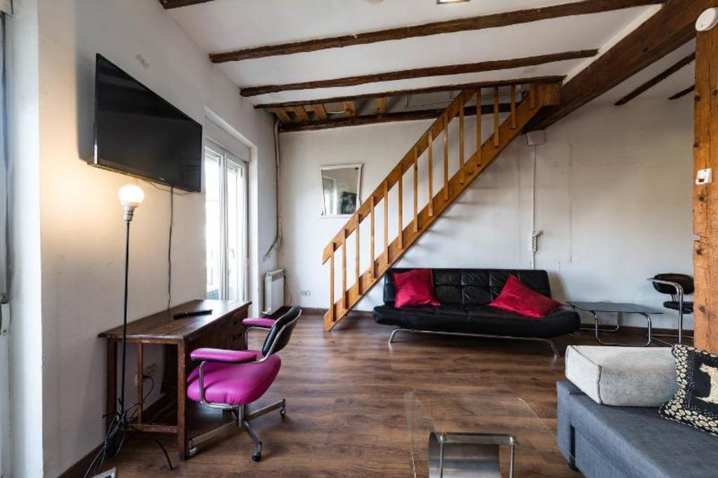 Apartamento Atico Duplex Loft Lavapies *